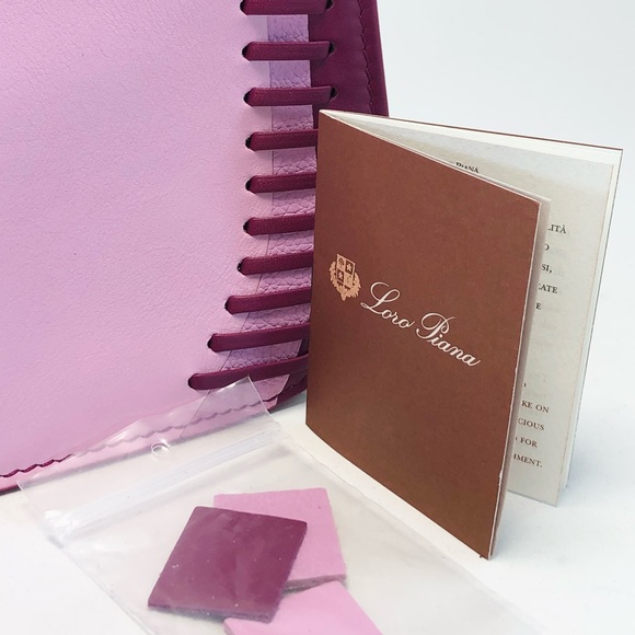 LORO PIANA
Milky Way Woven Stripes Calfskin Leather Bag - Picture 11 of 14